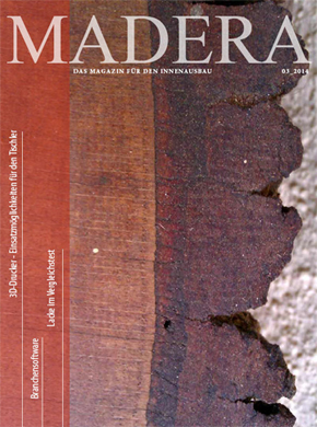 Fachzeitschrift für Tischler – Möbel Magazin Madera